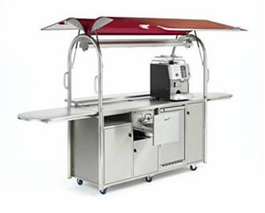 Baristar Counter Coffee Cart